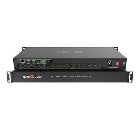 Bzbgear 3x3 4K UHD HDMI Video Wall Processor with IP/RS232 Control Supports 1X3/1X4/2X2 up to 3x3 Layout BG-UHD-VW29